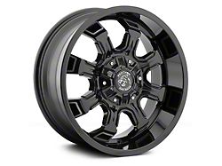 Panther Off Road 579 Gloss Black Machined 6-Lug Wheel; 18x9; -12mm Offset (05-15 Tacoma)