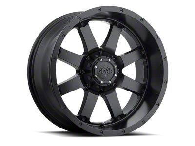 Gear Off-Road Big Block Satin Black 6-Lug Wheel; 20x12; -44mm Offset (2024 Tacoma)