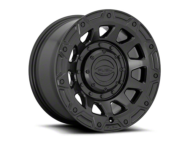 Fuel Wheels Tracker Satin Black 6-Lug Wheel; 20x9; 1mm Offset (16-23 Titan XD)