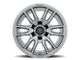 ICON Alloys Vector 6 Titanium 6-Lug Wheel; 17x8.5; 25mm Offset (21-24 Bronco, Excluding Raptor)