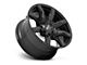 Moto Metal Spider Gloss Black 6-Lug Wheel; 20x9; 18mm Offset (21-24 Bronco, Excluding Raptor)