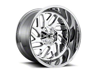 TIS 544C CHROME Wheel Plated 0 x 14. inches /8 x 170 mm, -76 mm Offset 