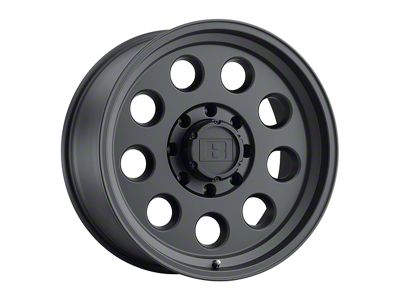 Level 8 Wheels Hauler Matte Black 6-Lug Wheel; 18x9; 0mm Offset (2024 Tacoma)