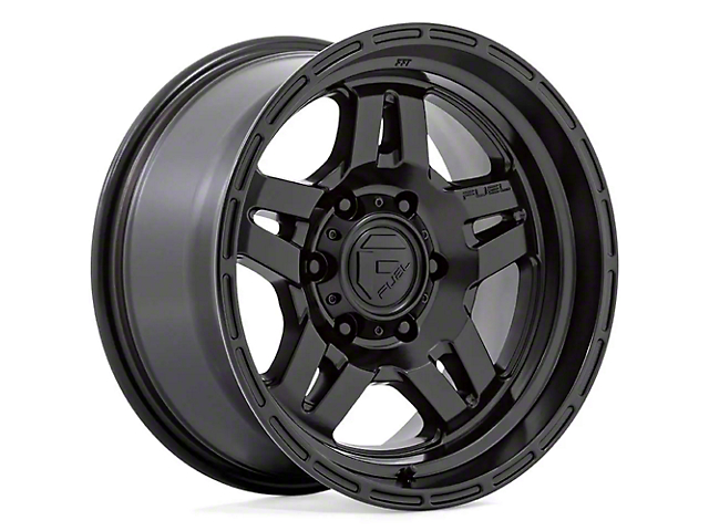Fuel Wheels Oxide Blackout 6-Lug Wheel; 18x9; -12mm Offset (15-20 Tahoe)