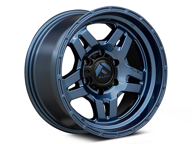 Fuel Wheels Oxide Dark Blue 6-Lug Wheel; 18x9; 1mm Offset (19-23 Silverado 1500)