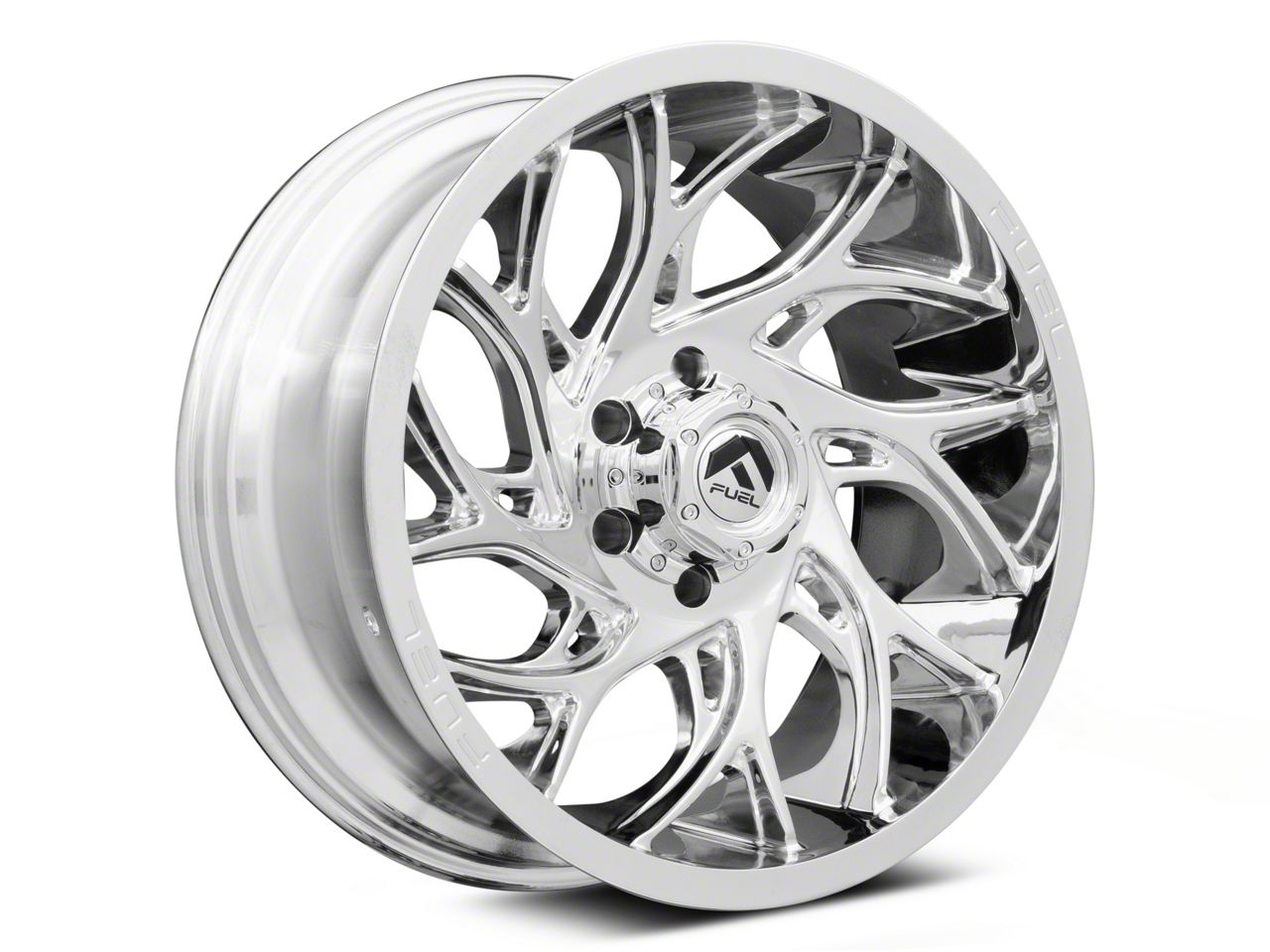 Fuel Wheels Runner Chrome 6-Lug Wheel; 24x14; -75mm Offset (17-23 Titan)