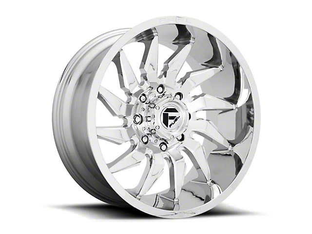 Fuel Wheels Saber Chrome 6-Lug Wheel; 24x12; -44mm Offset (19-23 Silverado 1500)