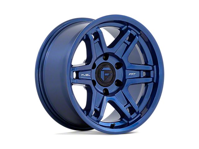 Fuel Wheels Slayer Dark Blue 6-Lug Wheel; 18x8.5; -15mm Offset (99-06 Silverado 1500)