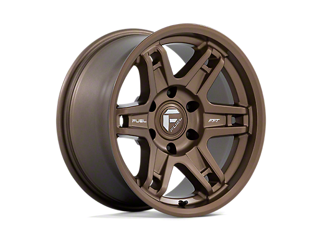 Fuel Wheels Slayer Matte Bronze 6-Lug Wheel; 18x8.5; 1mm Offset (19-23 Silverado 1500)