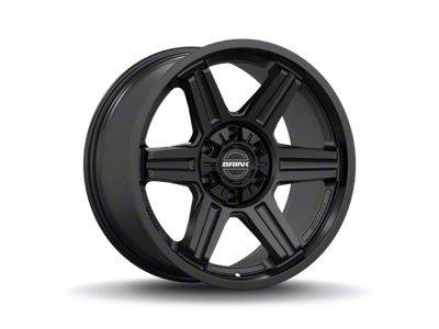 Brink Wheels Fang Nocturnal Black 6-Lug Wheel; 20x9; 18mm Offset (2024 Tacoma)