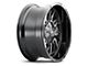 Mayhem Wheels Flywheel Gloss Black Milled 6-Lug Wheel; 20x9; 0mm Offset (16-23 Tacoma)