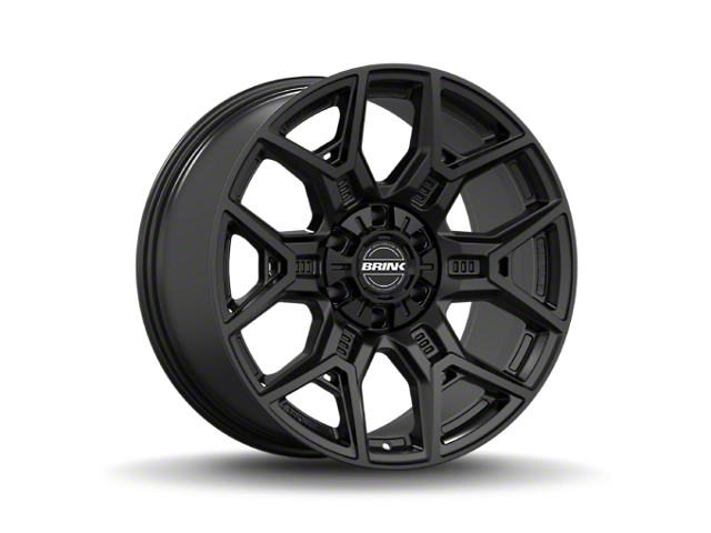 Brink Wheels Insurgent Nocturnal Black 6-Lug Wheel; 20x9; 0mm Offset (16-23 Tacoma)