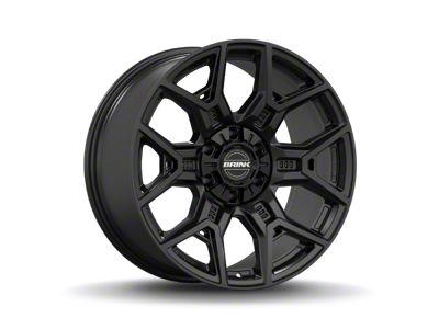 Brink Wheels Insurgent Nocturnal Black 6-Lug Wheel; 20x9; 0mm Offset (17-24 Titan)