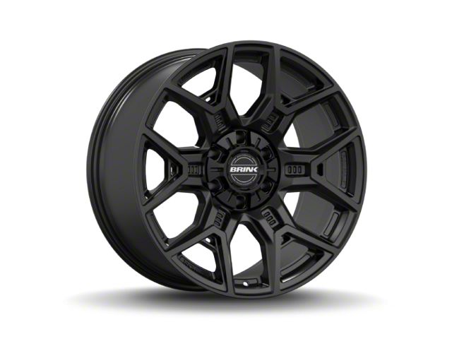 Brink Wheels Insurgent Nocturnal Black 6-Lug Wheel; 22x10; 12mm Offset (16-23 Tacoma)