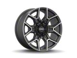 Brink Wheels Insurgent Smoke Machined Titanium 6-Lug Wheel; 20x9; 18mm Offset (19-26 RAM 1500)