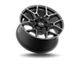 Brink Wheels Insurgent Smoke Machined Titanium 6-Lug Wheel; 22x10; 12mm Offset (03-09 4Runner)