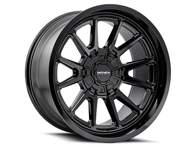 Mayhem Wheels Intrepid Gloss Black 6-Lug Wheel; 20x10; -24mm Offset (05-15 Tacoma)