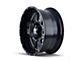 Mayhem Wheels Monstir Gloss Black Milled 6-Lug Wheel; 18x9; 0mm Offset (22-24 Bronco Raptor)