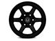 Blackhorn Offroad BH01 Matte Black 6-Lug Wheel; 17x9; 12mm Offset (21-24 Bronco, Excluding Raptor)