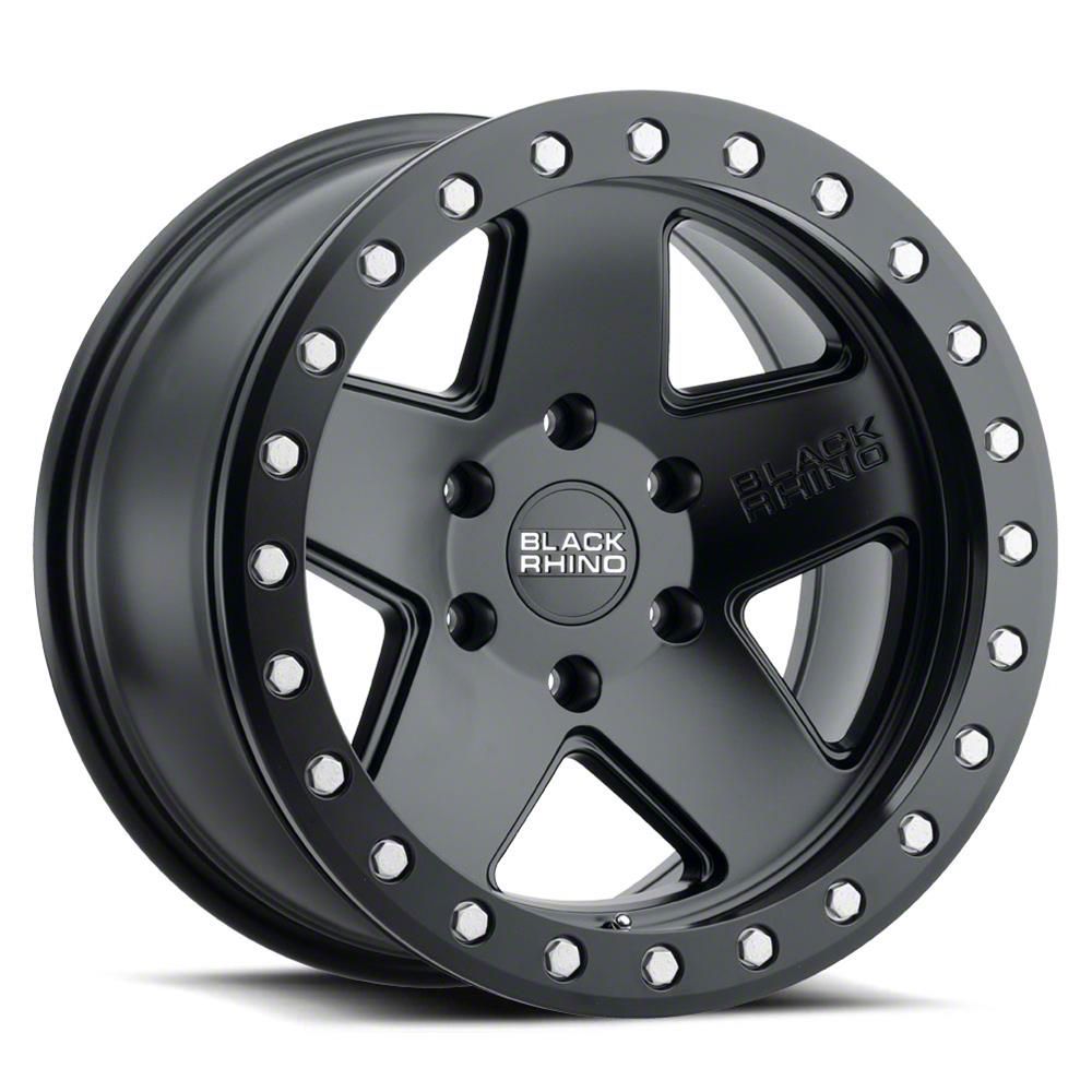 Black Rhino Bronco Crawler Matte Black 6-Lug Wheel; 17x8.5; -32mm ...