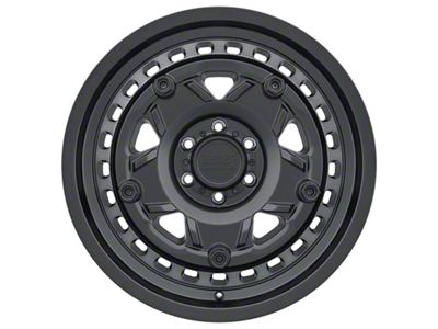 Black Rhino Grange Matte Black with Machined Tint Ring 6-Lug Wheel; 17x8.5; -18mm Offset (16-23 Tacoma)