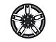 Black Rhino Mesa Matte Black Machined 6-Lug Wheel; 17x8.5; -18mm Offset (16-23 Tacoma)