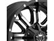 TIS 535MB Gloss Black Machined 6-Lug Wheel; 20x9; -12mm Offset (05-15 Tacoma)