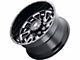 American Truxx Blade Satin Black Milled 6-Lug Wheel; 20x10; -24mm Offset (10-24 4Runner)