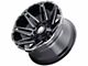 American Truxx Boom Satin Black Milled 6-Lug Wheel; 20x9; -12mm Offset (21-24 Bronco, Excluding Raptor)