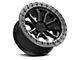 TIS 556BA Satin Black with Satin Anthracite Bead Ring 6-Lug Wheel; 20x10; -19mm Offset (16-23 Tacoma)