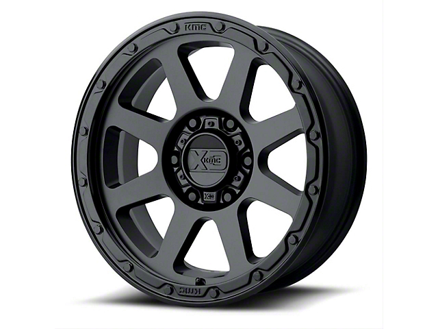 XD Addict 2 Matte Black 6-Lug Wheel; 18x8.5; 0mm Offset (99-06 Silverado 1500)