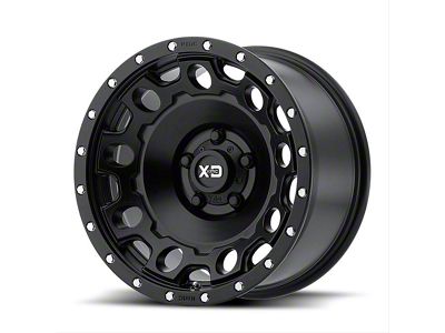 XD Holeshot Satin Black 6-Lug Wheel; 20x10; -24mm Offset (22-24 Tundra)