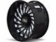 Cali Off-Road Switchback Gloss Black Milled 6-Lug Wheel; 20x10; -25mm Offset (10-24 4Runner)