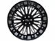 Cali Off-Road Vertex Gloss Black Milled 6-Lug Wheel; 20x10; -25mm Offset (21-24 Bronco, Excluding Raptor)