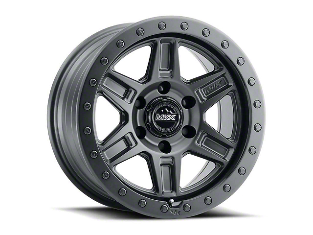 MVX Offroad VX61 Matte Black 6-Lug Wheel; 18x9; -12mm Offset (15-20 Tahoe)