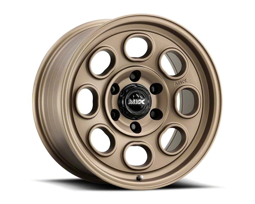 MVX Offroad Ranger VX81 Matte Bronze with Matte Black Lip 6Lug Wheel