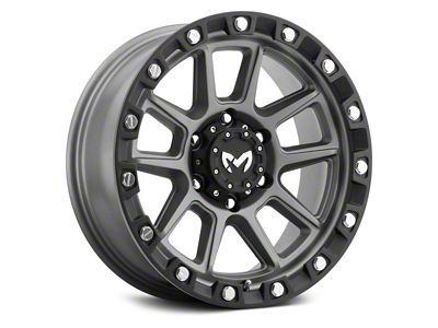 MKW Offroad M205 Matte Gray 6-Lug Wheel; 20x9; 1mm Offset (2024 Tacoma)