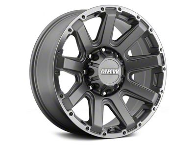 MKW Offroad M94 Anthracite Gray 6-Lug Wheel; 20x9; 10mm Offset (2024 Tacoma)