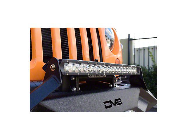 DV8 Offroad 50-Inch Single Row LED Light Bar with Chrome Face (Universal; Some Adaptation May Be Required)