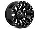 Fuel Wheels Assault Gloss Black Milled 6-Lug Wheel; 18x9; -13mm Offset (16-24 Titan XD)