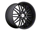 Cray Hawk Matte Black Wheel; Rear Only; 19x10; 37mm Offset (14-19 Corvette C7)