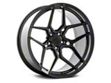 Rohana Wheels RFX11 Gloss Black Wheel; Rear Only; 20x12; 82mm Offset (14-19 Corvette C7)