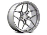 Rohana Wheels RFX11 Brushed Titanium Wheel; Front Only; 19x9.5; 35mm Offset (20-26 Corvette C8)