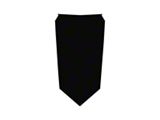 Hood Stinger Style Stripe; Gloss Black (20-26 Corvette C8)