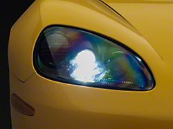 Factory OEM Style HID Headlights; Black Housing; Clear Lens (05-13 Corvette C6)