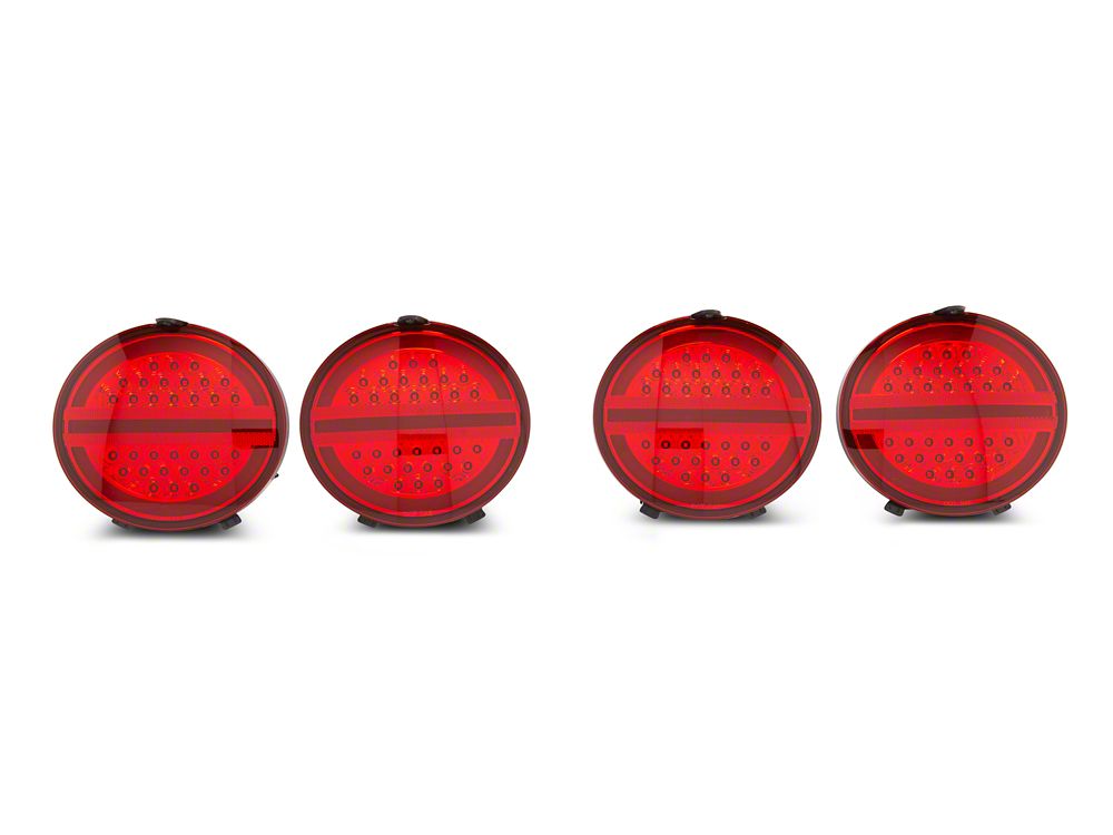 Raxiom Axial Series LED Side Markers; Smoked (14-19 Corvette