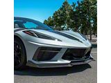 5VM 2-Piece Front Splitter Lip; Carbon Fiber (20-26 Corvette C8, Excluding Z06)
