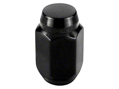 McGard Black Cone Seat Style Lug Nut Kit; M12 x 1.5; Set of 4 (21-23 Bronco)