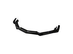 Z06 Style Front Splitter Lip and Canards; Carbon Flash Metallic (20-26 Corvette C8, Excluding Z06)