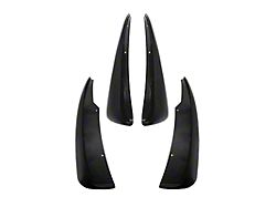 EOS Extended Package Splash Guards; Primer Black (97-04 Corvette C5)
